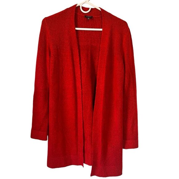 Talbots Sweaters - Talbot’s Red Cardigan knit Sweater Women’s medium petite